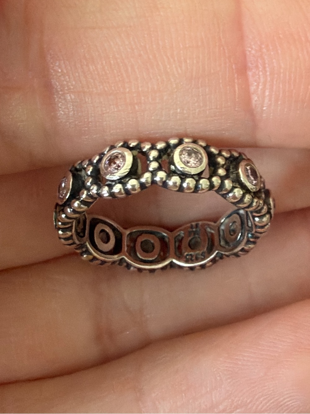 Authentic Pandora silver ring - Picture 6 of 6